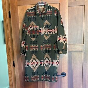 EUC Aztec Patterned Coat